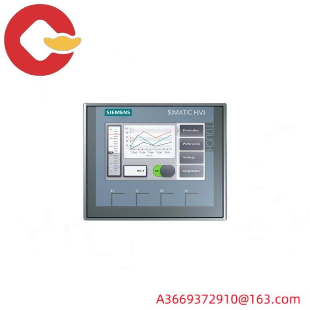 SIEMENS 6AV2123-2DB03-0AX0: SIMATIC HMI - Basic Panel for Industrial Control Solutions