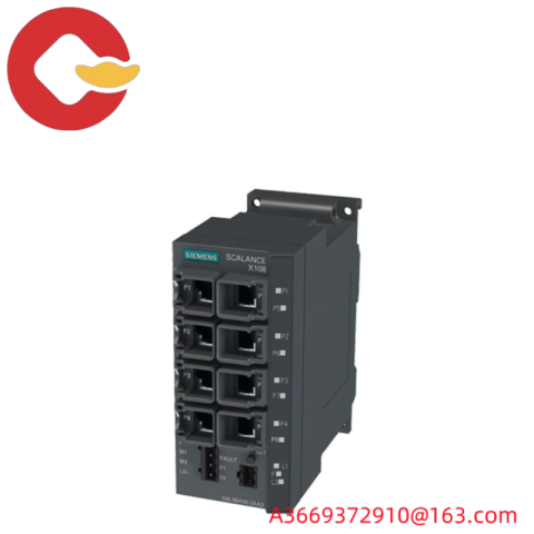 SIEMENS SCALANCE X108 6GK5108-0BA00-2AA3 Industrial Ethernet Switch