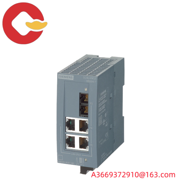 SIEMENS Scalable, Efficient XB004-1 Industrial Ethernet Switch, 6GK5 004-1BD00-1AB2