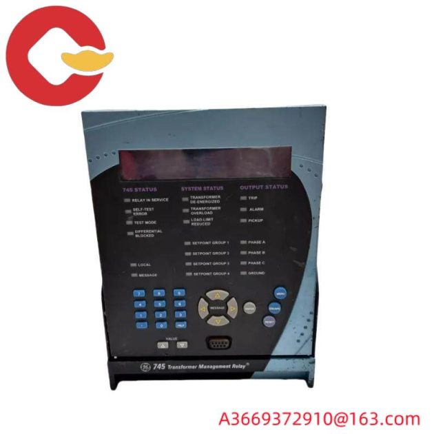 GE 745-W2-P5-G5-HI-A-L-R-E-H Transformer Management Relay: Advanced Protection for Your Power Systems