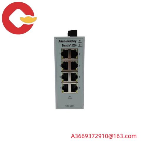 Allen-Bradley 1783-US8T Unmanaged EtherNet Switch, Industrial Control Network Solutions