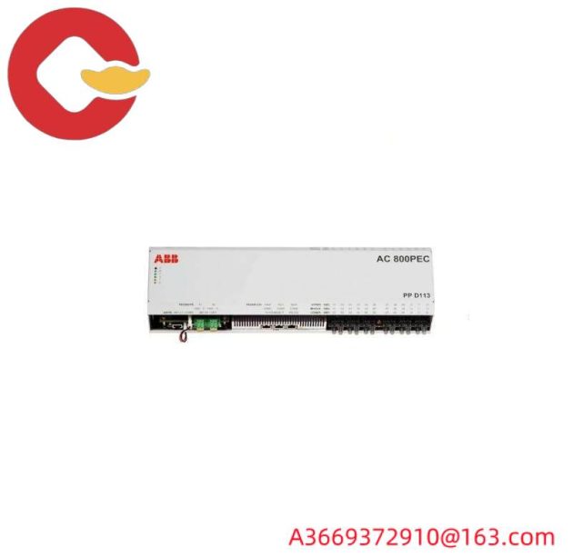 ABB 3BHE023784R2530 PP D113 B01-25-111000: Advanced Industrial Controller