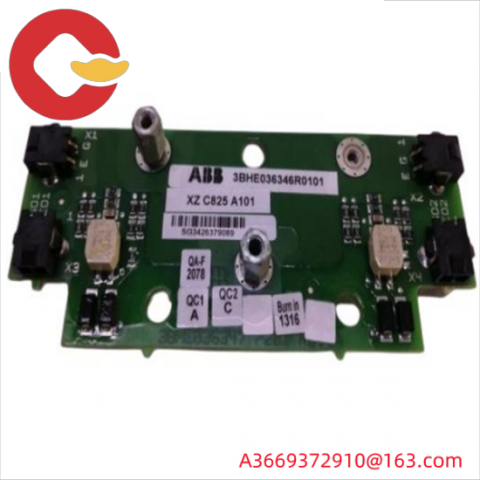 ABB 3BHE036346R0101 XZ C825 A101 Card - Advanced Process Control Module