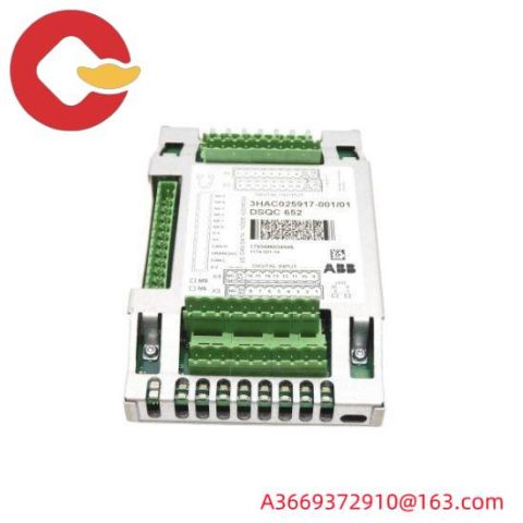 ABB DSQC652 3HAC025917-001/01 - Modular Input/Output Unit for Advanced Automation Solutions