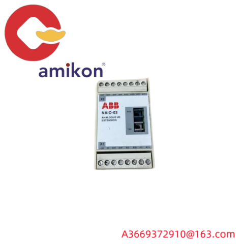 ABB NAIO-03 Analog I/O Extension Board for Industrial Control Systems
