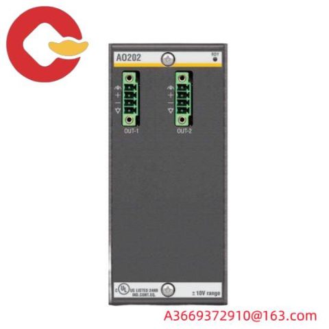 Bachmann AO202 Analog Output Module - Precision Control for Industrial Automation