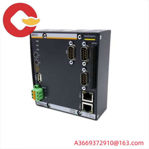Bachmann PLC MX213 CPU Module - Advanced Industrial Control Solutions