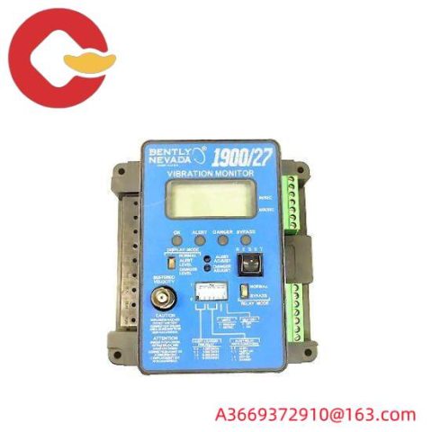 Bently Nevada 1900/27-02-00 Vibration Monitor: Precision Monitoring for Industrial Control Systems