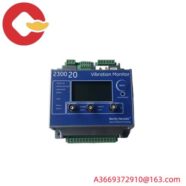 Bently Nevada 2300/20-00 Vibration Monitor - Precision Engineered for Industrial Control