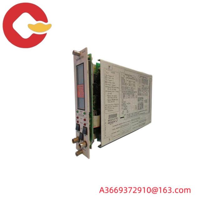Bently Nevada 3300/50 Tachometer Module - Precise Industrial Measurement Solution