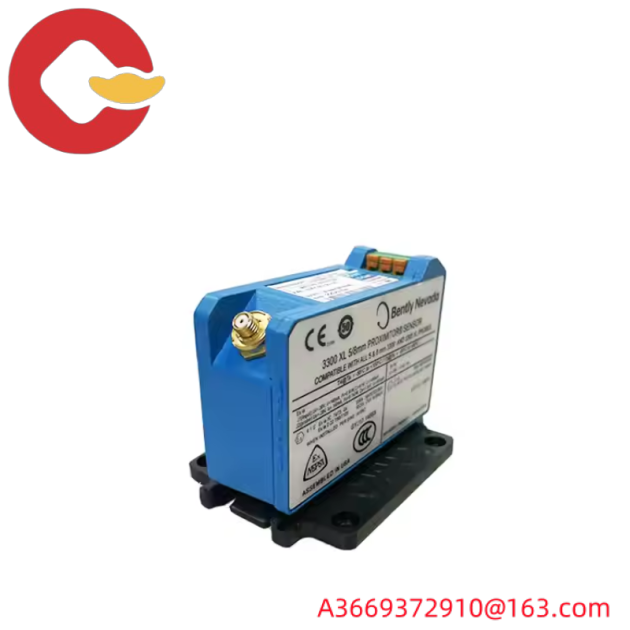 Bently Nevada Proximity Sensor, Model 330180-12-05, 3300XL Series, Precision Control Module