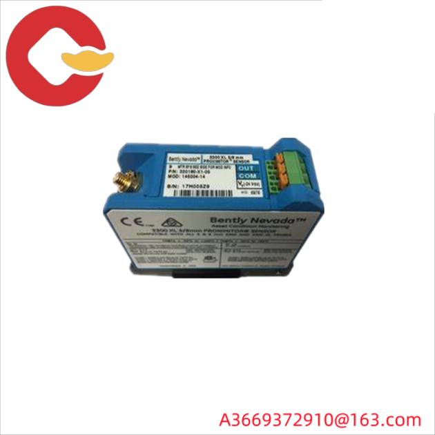 Bently Nevada 330180-X1-05 MOD:145004-57 Proximitor Sensor - Industrial Control Precision