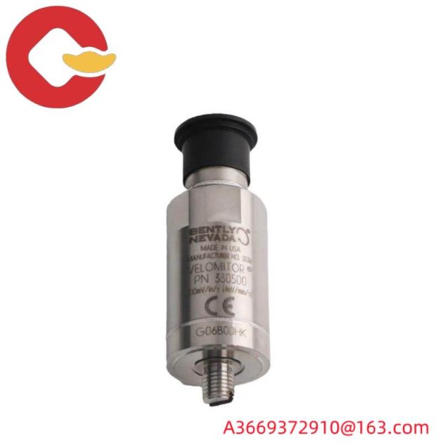 Bentley Nevada 330500-00-02 Piezo-Velocity Sensor - Precision Monitoring for Rotating Equipment