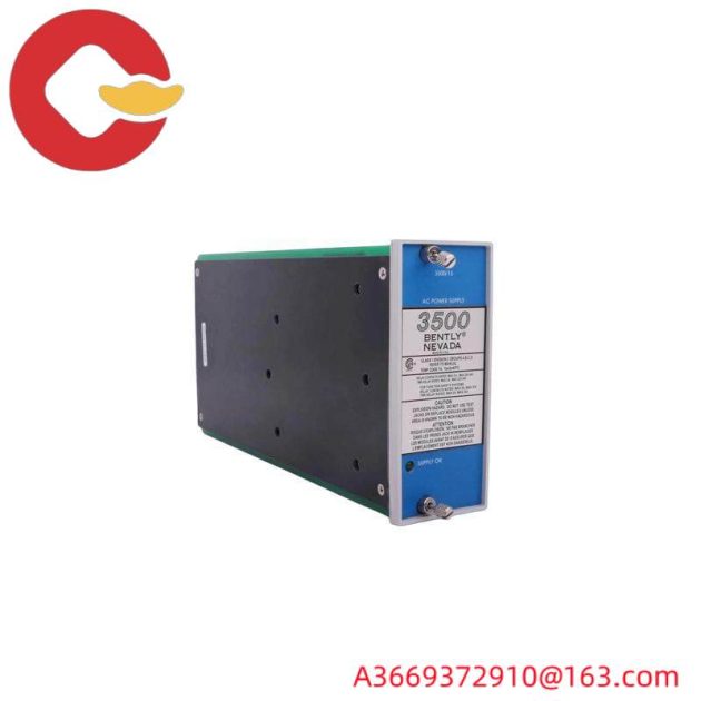 Bently Nevada 3500/15 AC 106M1079-01: Precision Power Supply Module