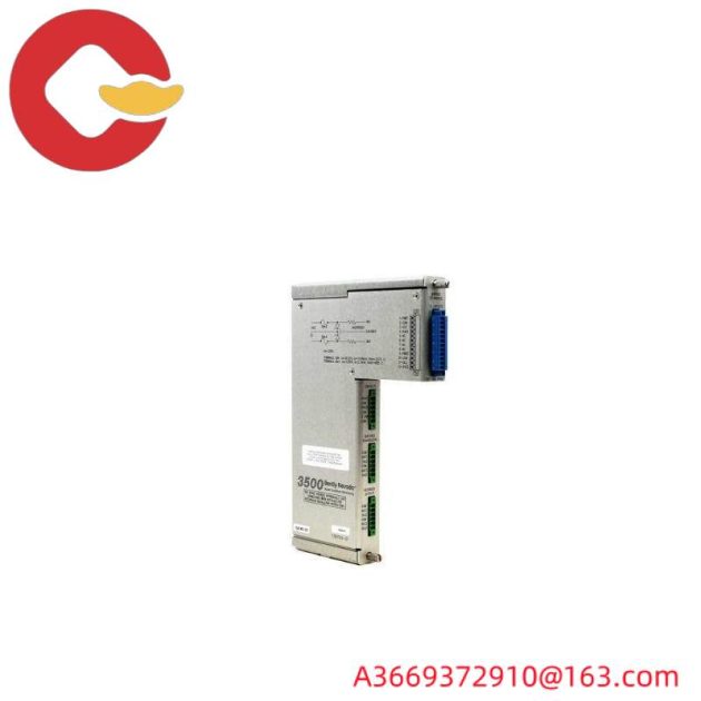 Bently Nevada 3500/61 136711-02: High-Performance I/O Module with Internal Barriers and Terminations