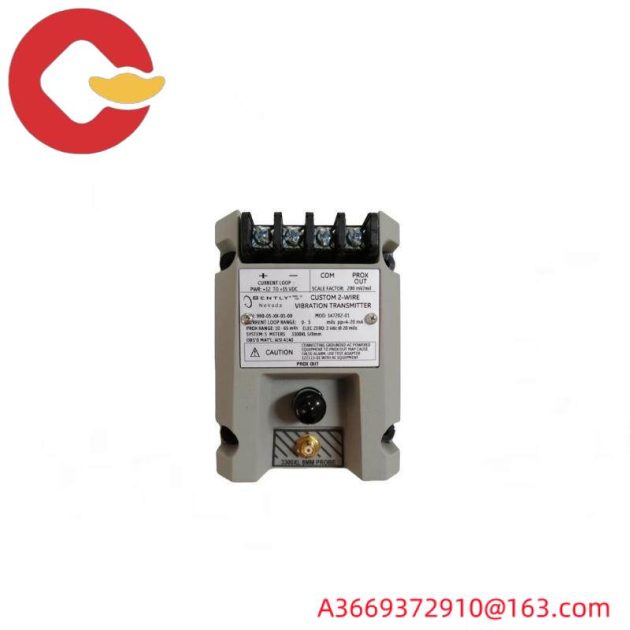 Bently Nevada 990-05-XX-01-00 MOD:165335-01 Vibration Transmitter