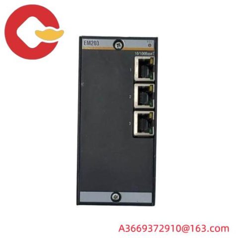 Bachmann EM203 Ethernet Control Module, High-Speed Communication for Industrial Automation