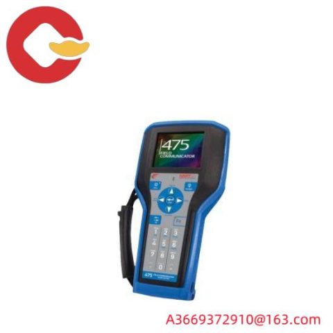 Emerson 475FP1EKLUGMT Field Communicator - Industry-Leading Handheld Diagnostics, Bluetooth & Advanced Field Support