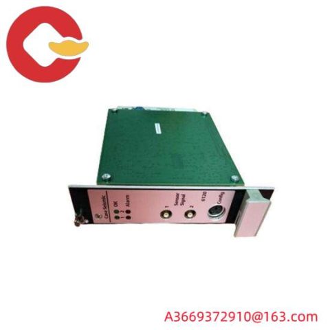 Emerson A6120 Case Seismic Vibration Monitor - Advanced Monitoring for Industrial Safety