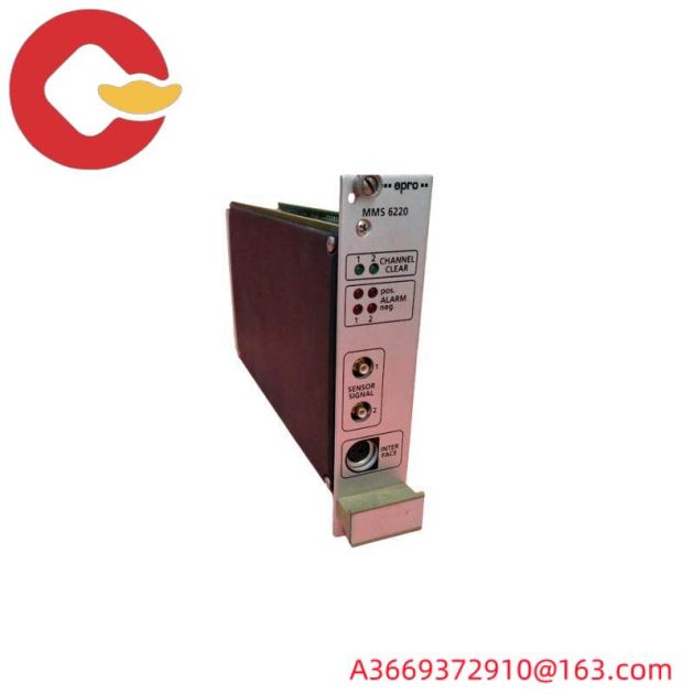 Emerson Epro MMS6220 Power Supply - Precision Control for Industrial Automation
