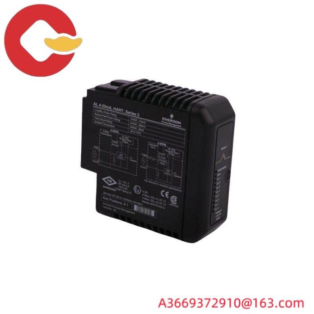 Emerson FX-316 Control Module, High Precision and Reliability