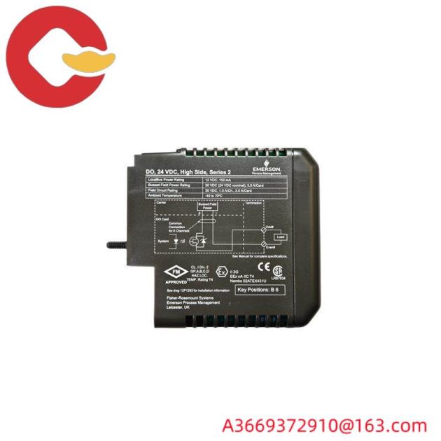 Emerson KJ3202X1-BA1 Module for Industrial Automation, featuring 12P2536X042 and VE4032S1T2B1 for Enhanced Performance