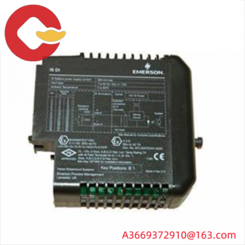 EMERSON KJ3222X1-BA1 | 12P2532X122 | VE4033S2B1 | Analog Input HART Module