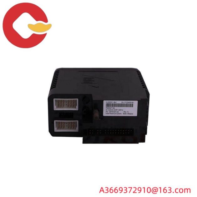 EMERSON KJ3222X1-BA1 12P2532X122 VE4033S2B1 | Analog Input Module for Industrial Control