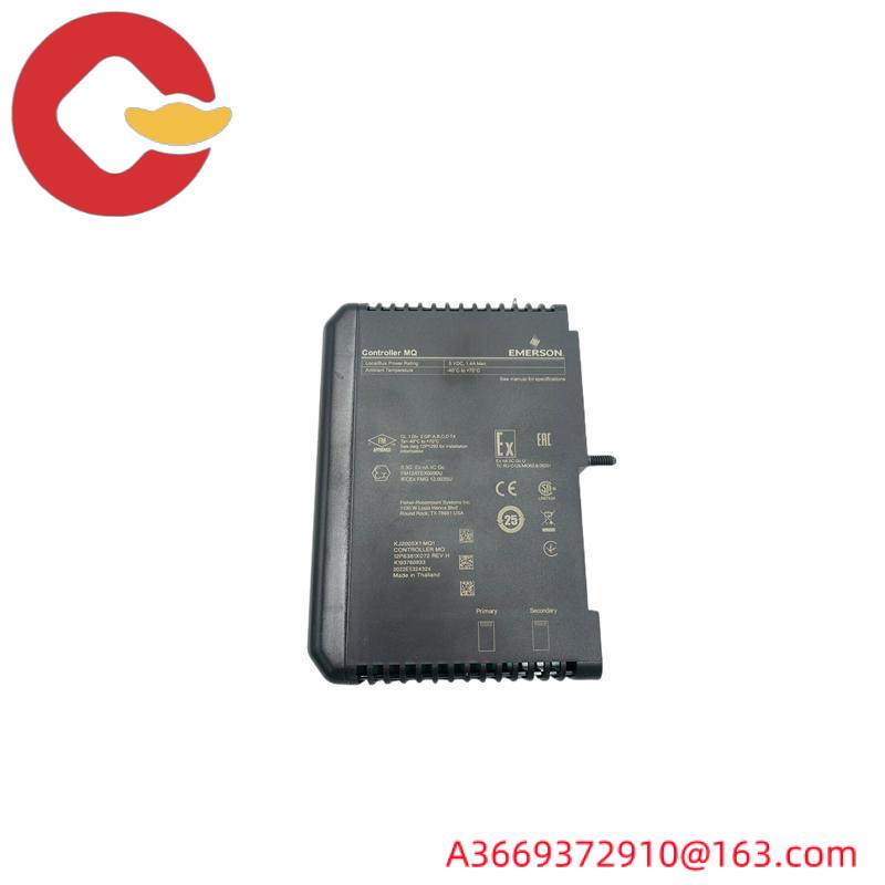 emerson_ve3008_kj2005x1-mq1_12p6381x052_mq_controller.jpg Emerson VE3008 KJ2005X1-MQ1 12P6381X052 - Advanced Modular Controller