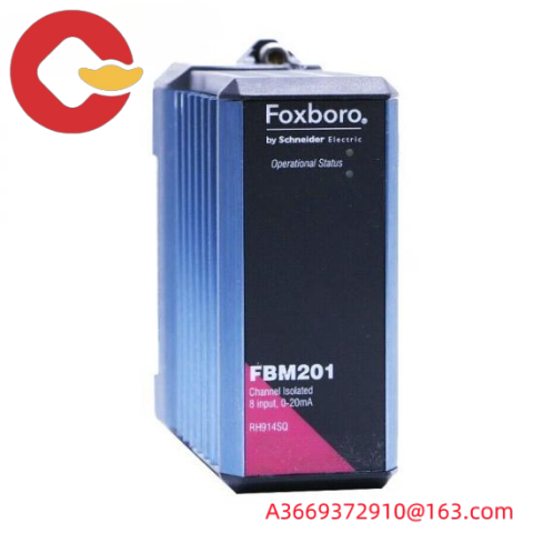 FOXBORO FBM201 RH914SQ - Channel Isolated 8 Input Control Module