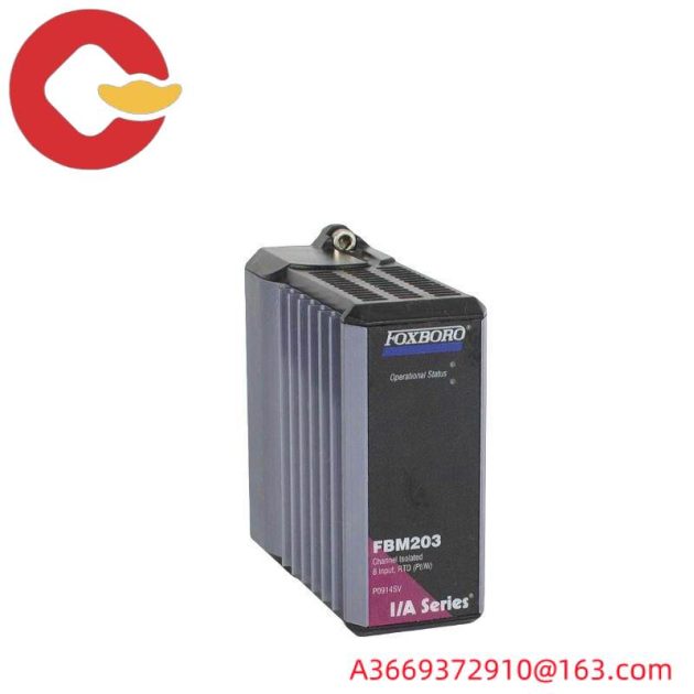 FOXBORO FBM203 I/O Module - High Performance Industrial Automation Component