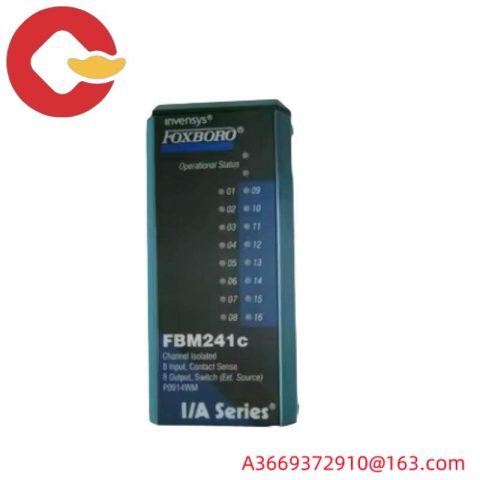 Foxboro FBM207C, P0917GY - Channel Isolated Contact Sense Module