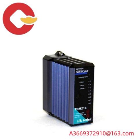 Foxboro FBM216 P0917TN - I/A Series Control Module, for Industrial Automation Solutions