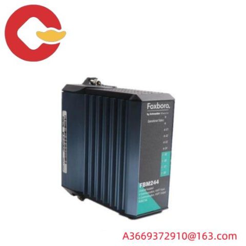 Foxboro FBM244 RH927AK HART 4 Input Module; Producer: FOXOBORO