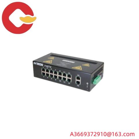 GE Networking Solutions 336A4940DNP516TX 16-Port Ethernet Switch, High-Speed Connectivity for Industrial Control Systems