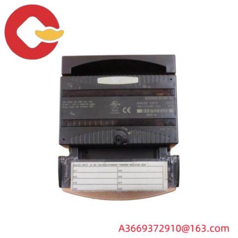 GE FANUC IC200ALG240 Analog Input I/O: Precision Control Solutions for Industrial Automation