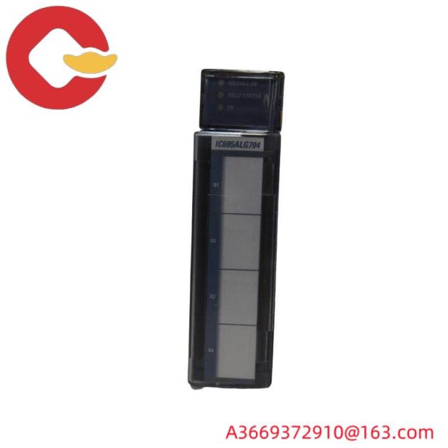 GE Fanuc IC695ALG704: 4-Channel Analog Output Module for Industrial Automation