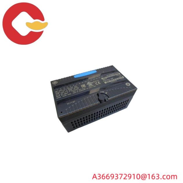 GE IC200MDL640L Discrete Input Module: Programmable Logic Controller Component