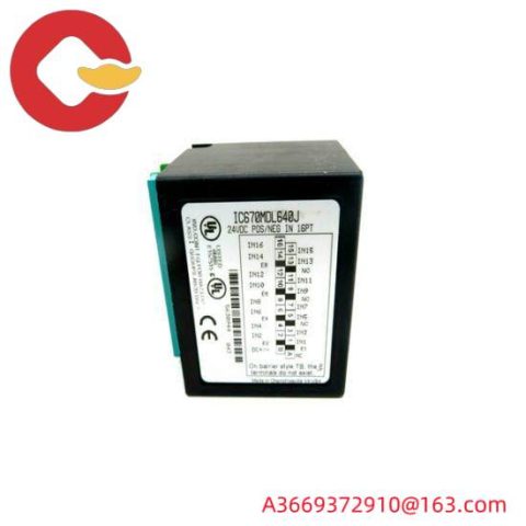 GE IC670MDL640: 16-Channel Discrete Output Module for Industrial Automation