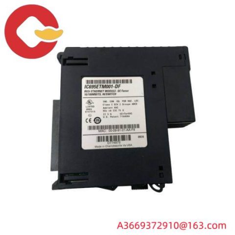 GE IC695ETM001DF: Ethernet Interface Module, Precision Control for Industrial Automation