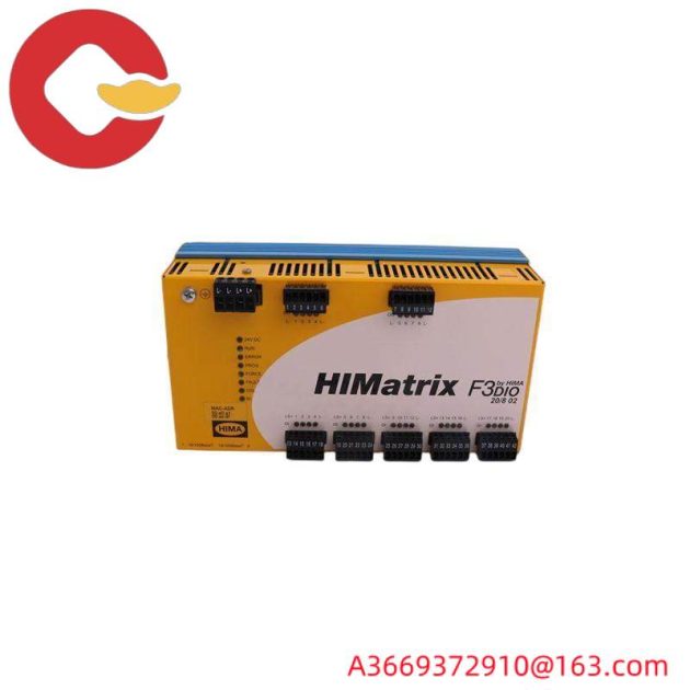 HIMA F3DIO20/802 - 8-channel Digital Input Module for Industrial Automation