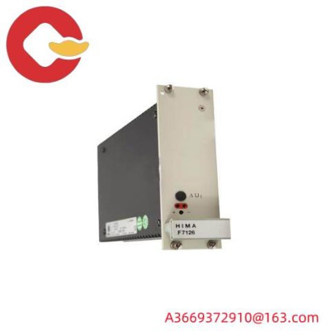 HIMA F7126 Power Supply Module, Designed for Industrial Automation Control Systems