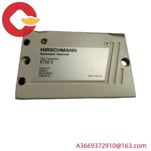 Hirschmann KTDE-V 943258-001 Coax Transceiver Module: Industrial Networking Solutions