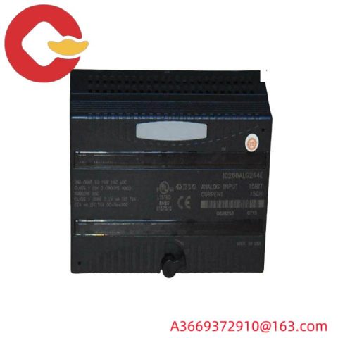 GE IC200ALG264E Current Analog Input Module - Advanced Control Solution