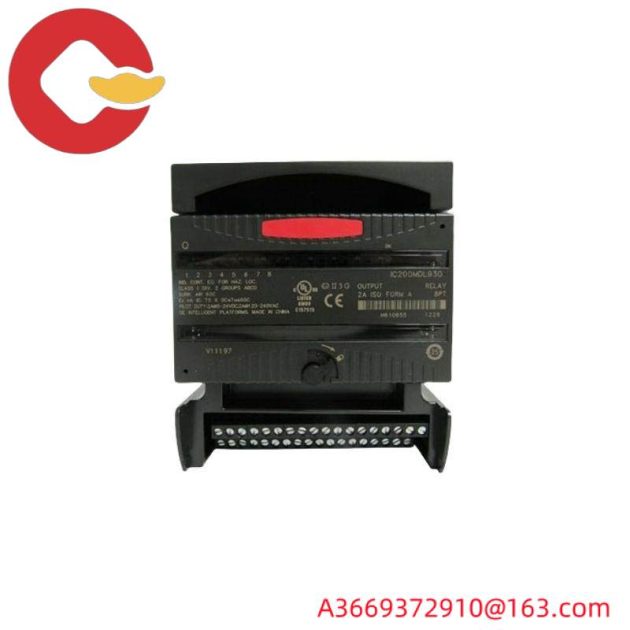 GE IC200MDL930: High-Quality Isolated Output Relay Module with 8 Points