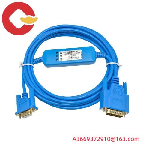 GE IC690ACC901 Direct Replacement Cable for Industrial Control Systems
