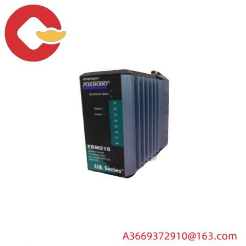 Invensys Foxboro FBM218 P0922VW Redundant Output Module: Advanced Control Systems Innovation