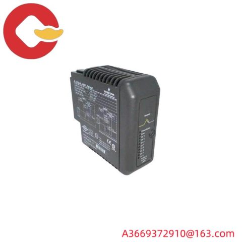 Emerson KJ3222X1-BA1: Industrial PLC Input Module, Designed for Precision Control