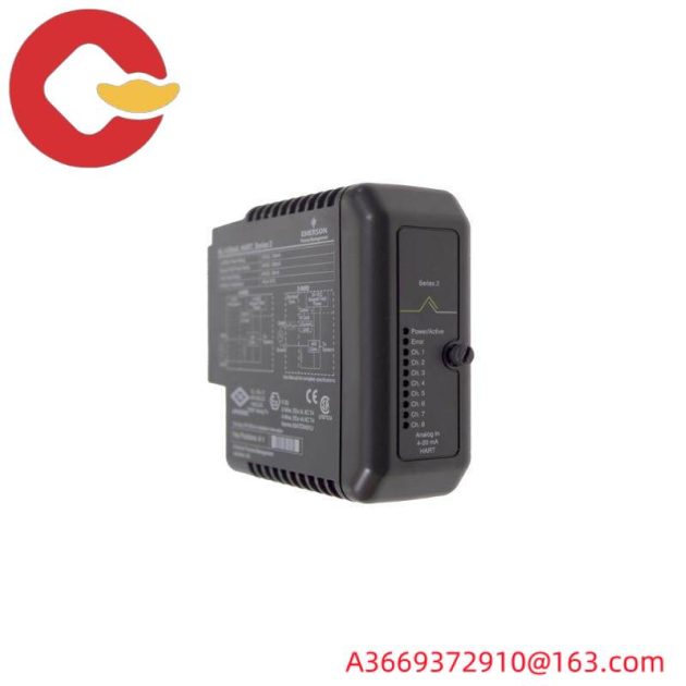 EMERSON KJ3222X1-BA1 DeltaV™ Analog Input Card for Industrial Control