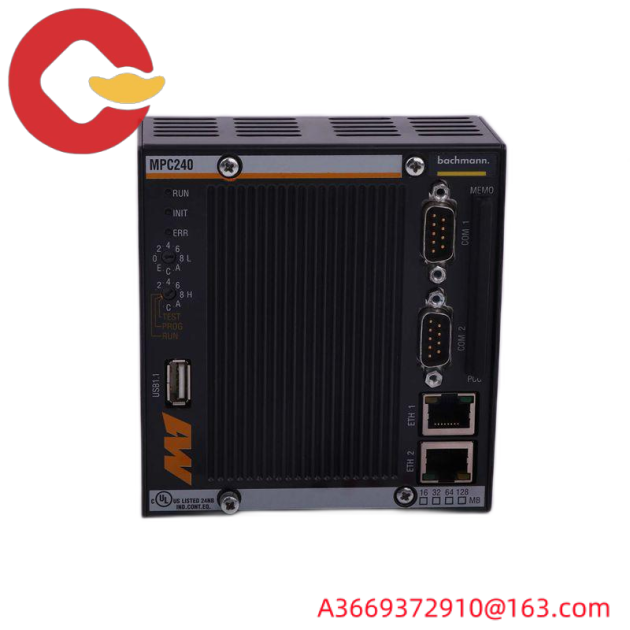 Bachmann MX213 MX200 Processor Module with 512MB Card